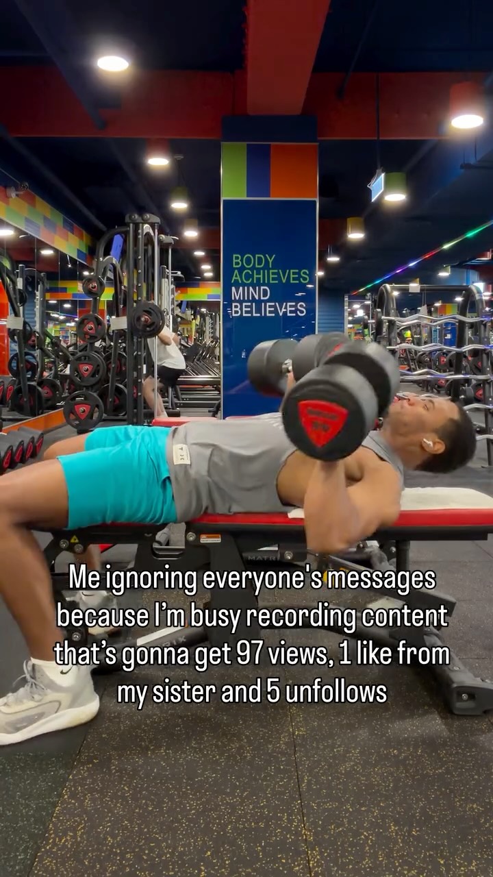 It is what it is🤣 But hey all jokes aside, shoutout to all of you who’ve supported me and my content in any way possible these past few months! Your encouragement doesn’t go unnoticed.🙏🤧 #gymlife #relatablereels #fitness #gymhumor #relatablecontent 縮圖