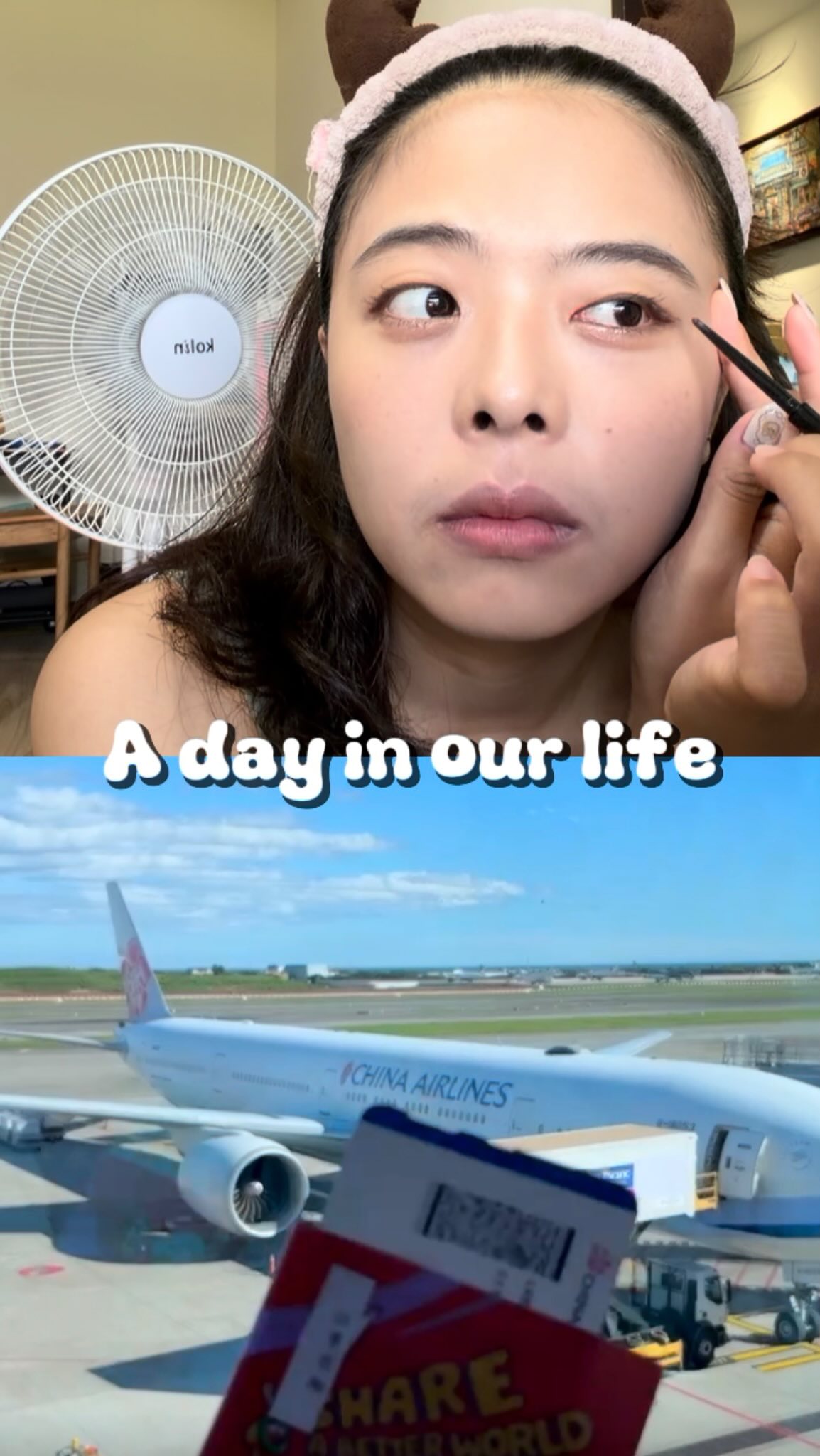 住在一起每天都黏巴達的
難得有機會可以拍不同的生活
記錄一下分開的我們都在幹嘛( ´▽` )ﾉ 縮圖