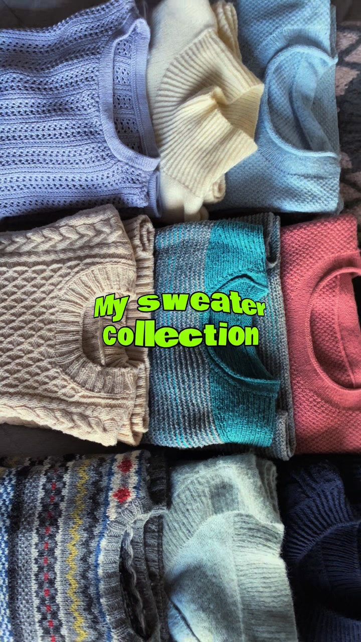 What are you looking forward to wear this winter?
As we are entering Fall season, I can’t wait to wear all my lovely knits. 縮圖