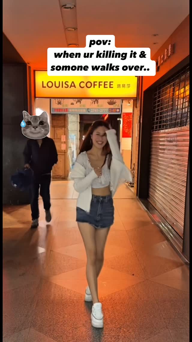 like sir, you’re really gonna steal my spotlight?? 💡😮‍💨

#explore#cutegirl #reels #fyp #taipei #taipei #台北 #可愛女孩 

你會怎麼樣？ 縮圖