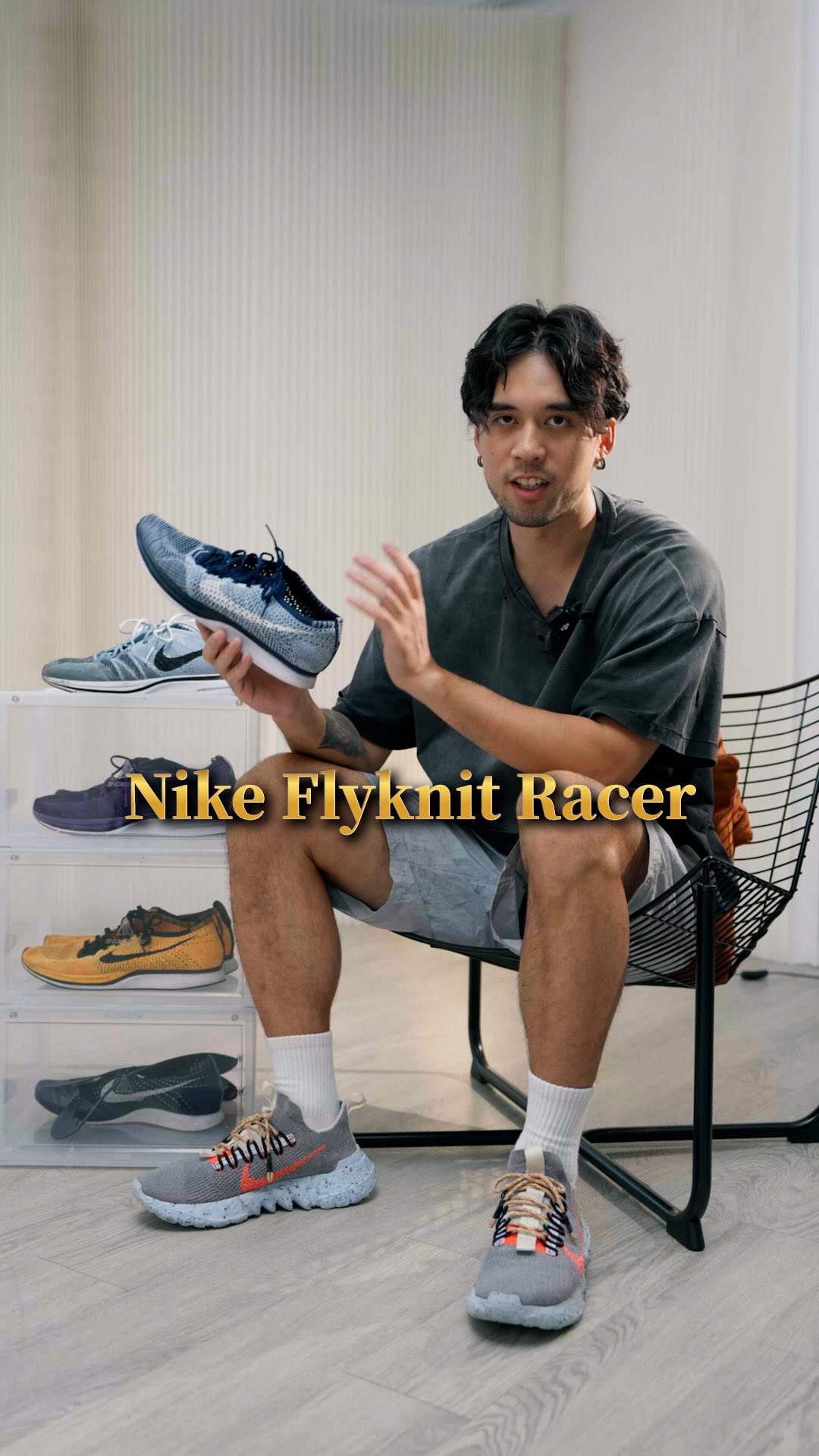 上禮拜穿了超過十年的 Nike Flyknit Racer出門,果不其然還是脫膠了🥲 縮圖
