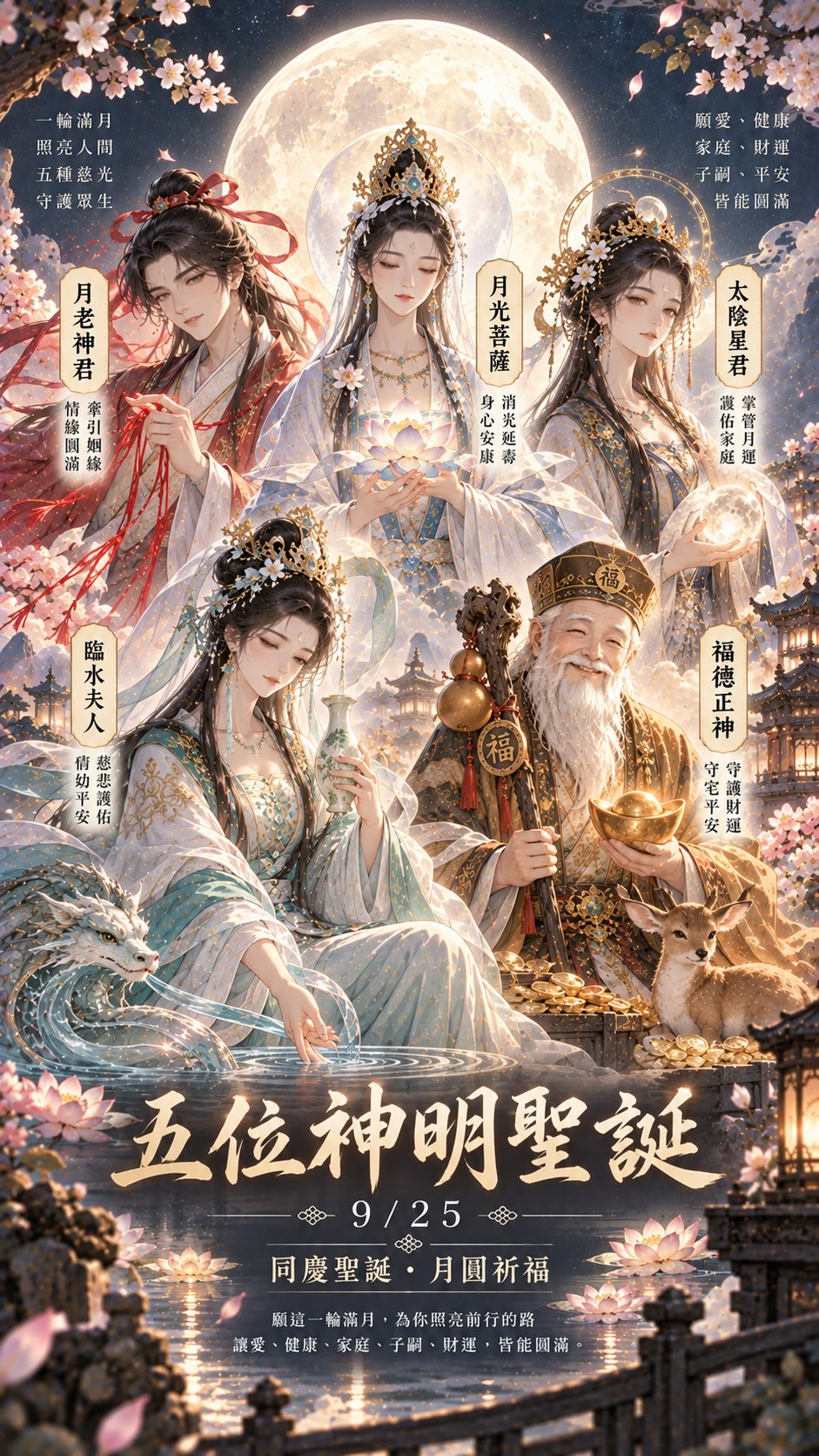 🌕 今年的中秋節,不只是賞月、吃月餅
9/25這一天,
姻緣、健康、家庭、求子、事業、財運
都有適合祈求的方向✨
再加上接近滿月,象徵圓滿、豐盛與累積
心裡有願望的人,記得把握這一天,
好好為自己與家人祈福🙏🏻
先收藏起來,9/25就不怕忘記!
想知道「中秋可以怎麼祈福、分別可以求什麼」
👇🏻底下留言【中秋祈福】
我把中秋祈福懶人包傳給你。
#中秋節 #中秋祈福 #月老聖誕 #月光菩薩 #福德正神 縮圖