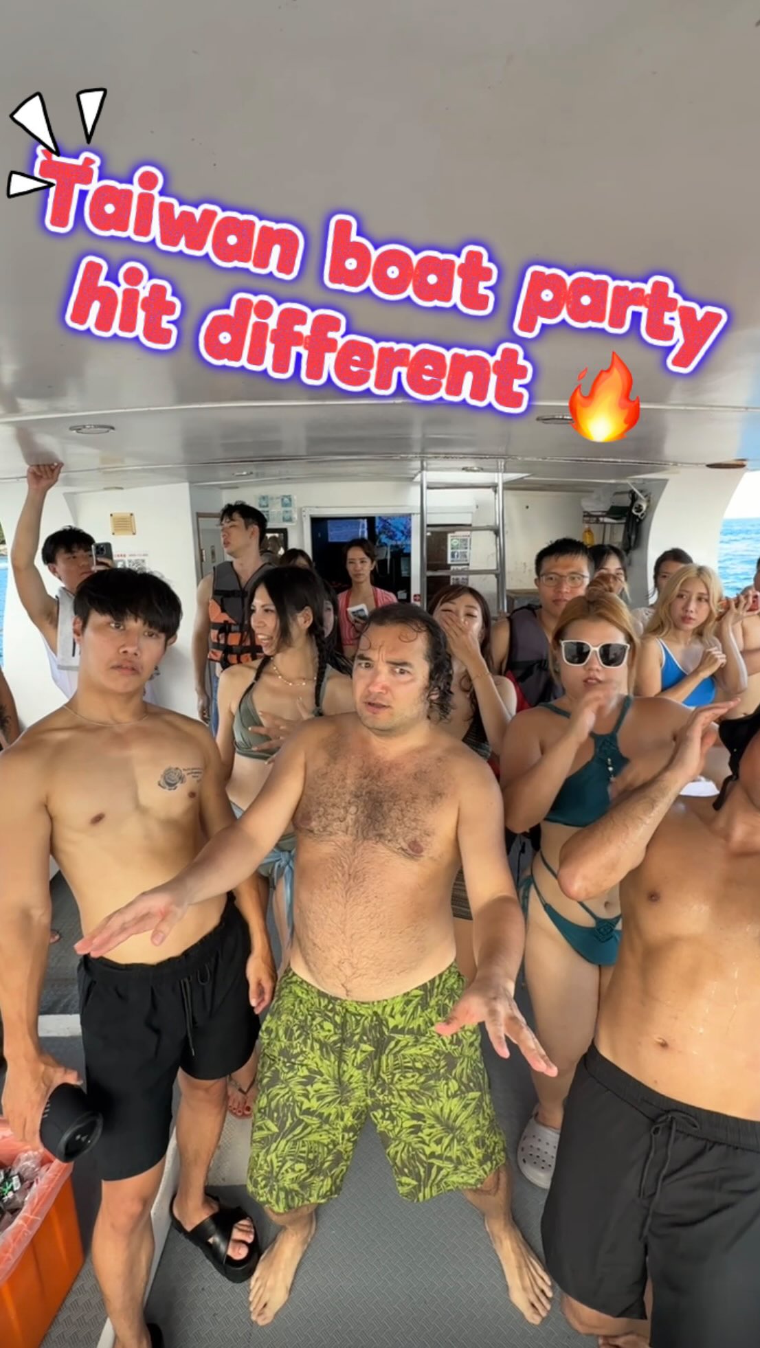 Safe to say this crew brought the energy 🌊💃
Rate our sync level from 1–10 in the comments! 👇
🎵 Tokoyi - benzdance
📍 Taiwan
#boatparty #taiwan #summervibes #dance 縮圖
