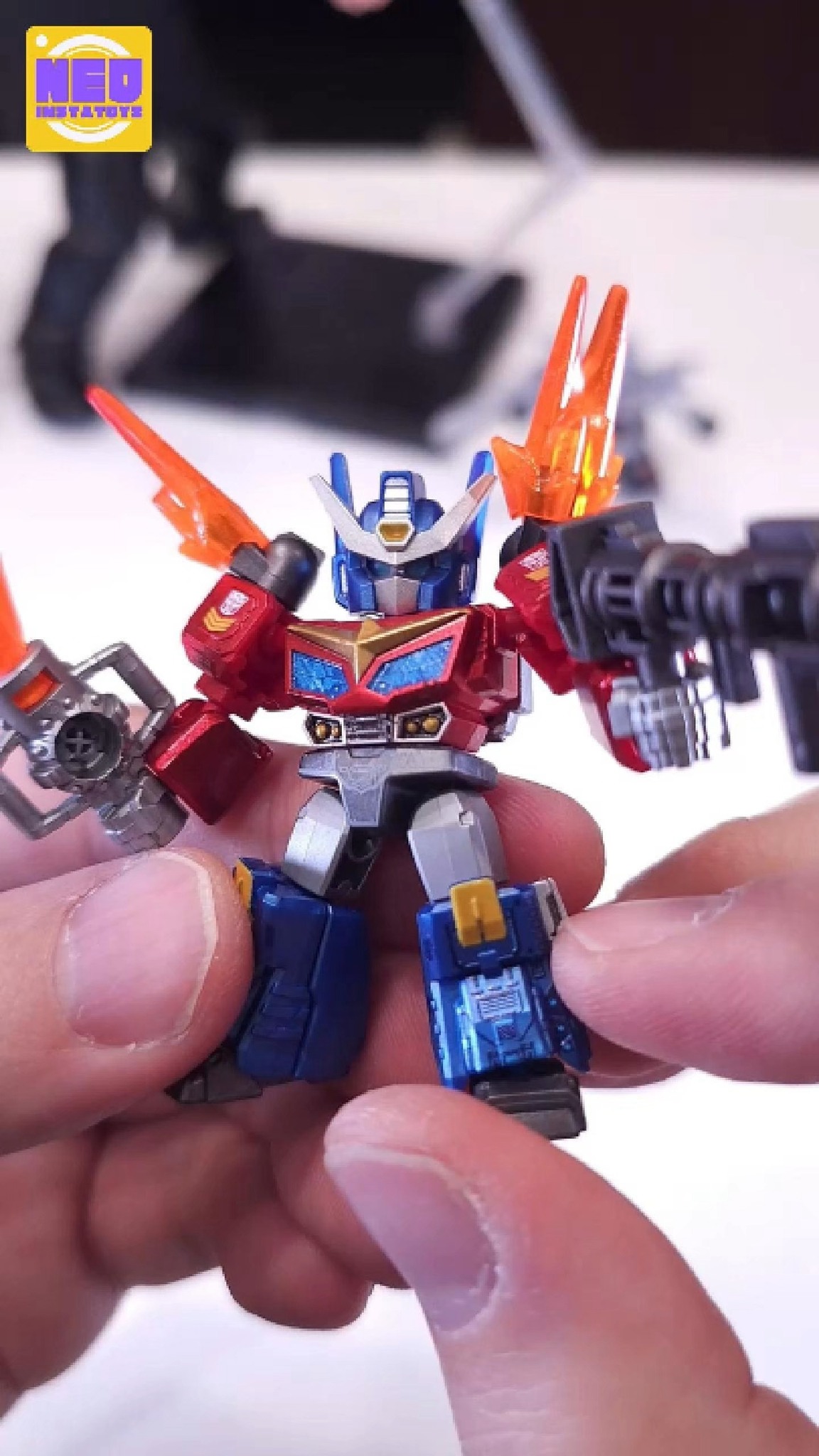 Blokees Transformers Defender Version 08 Battle Stars Star Optimus Prime Review|布魯可 變形金剛 星辰版 DV08 Battle Stars 星辰柯博文開箱|盲盒組裝模型
#布魯可 #變形金剛 #星辰柯博文 #Blokees #Transformers 縮圖