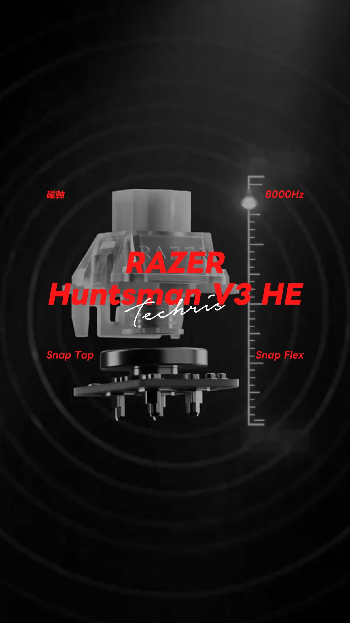 RAZER 首款磁軸鍵盤來了!
Razer Huntsman V3 HE Magnetic 8KHz 磁軸鍵盤全新上市
8/13-9/12 輸入「Techris400」現折400元!
Razer Huntsman V3 HE Magnetic TKL 8KHz:https://reurl.cc/NOqbg9
Razer Huntsman V3 HE Magnetic Mini 65% 8KHz:https://reurl.cc/AXd6lK
#razer #huntsmanv3he #磁軸 #magnetic 縮圖