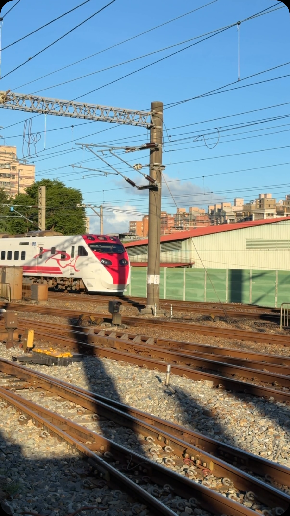 陽光正好,伴隨著鐵軌轟鳴聲,273「普悠瑪號」(Puyuma Express)紅白相間的身影在藍天下呼嘯而過!迎著夕陽金光,帶走滿滿的旅人與故事。
#普悠瑪號 縮圖
