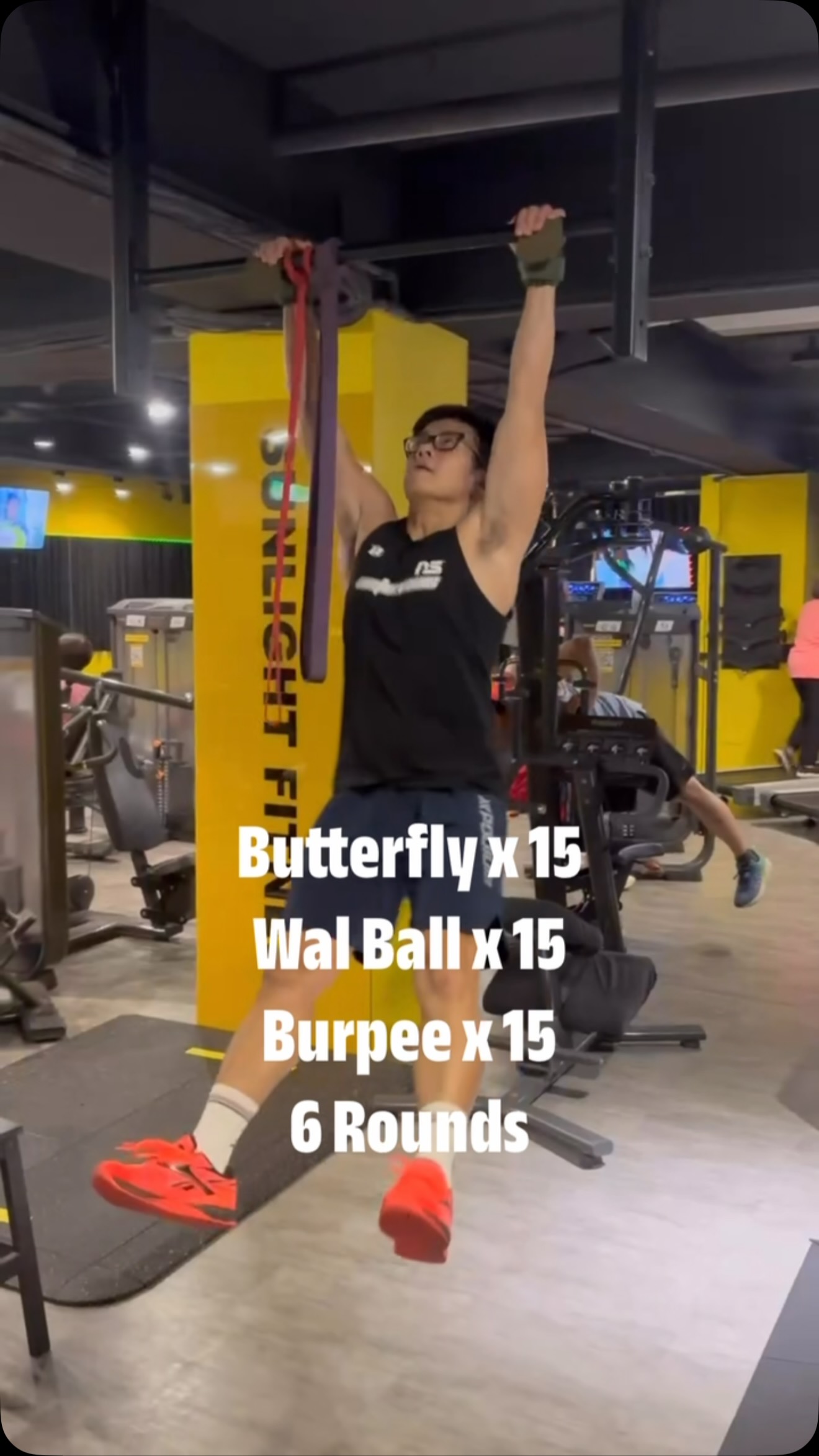 09/07(週一)CrossFit 訓練紀錄 💪🏾
引體向上接 Wall Ball、Burpee,6 回合🔥
💪🏻 Butterfly ×15
🏋🏻 Wall Ball ×15
🔥 Burpee ×15
🔁 6 Rounds
#CrossFit #全球極限體能鋼鐵大賽 #有練就拍 #Fitness #2026tpfgp 縮圖
