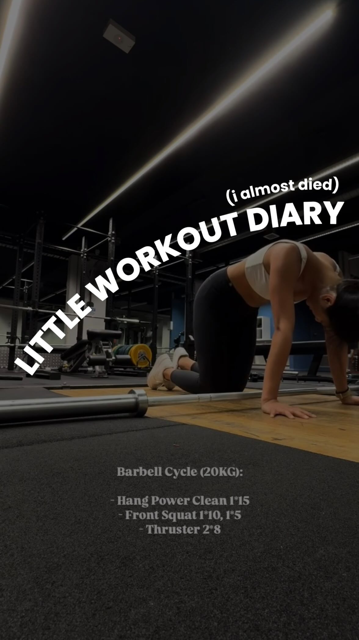 -
2024.04.08
little workout diary :)
/
前陣子生病休了好久 身體都不是身體了
謝謝 @allen_0425 師父 master 不離不棄
還開了好玩的課表 let’s go!(身體還在學習ing) 縮圖