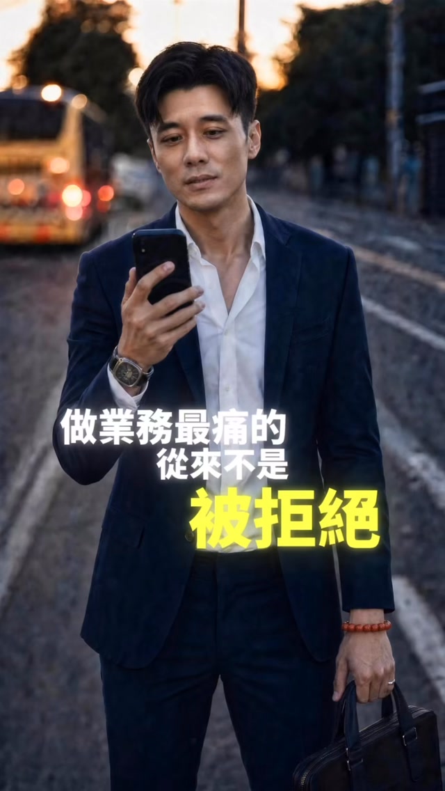 留言「名單」我把這套名單引擎的完整拆解給你。
送你|打造個人品牌與名單引擎的兩個秘密
做業務最痛的,從來不是被拒絕。
是連被拒絕,都等不到。
一句「我再考慮」,椅子就空了。
那個瞬間你什麼都做不了。
不能追、不能問、不能解釋。
你連被說「不」的機會都沒有——
對方只是禮貌地,把門輕輕帶上。
然後你回到車上,翻通訊錄,
發現能打的人已經打完了。
我以前一直以為,
是我話術不夠好、成交技巧不夠強。
所以我拚命學回應、學逼單、學怎麼處理反對問題。
學了幾年才發現一件很殘忍的事:
❌ 話術再強,對錯的人講,還是零
✅ 話術普通,對的人聽,一句就成
問題從來不在話術。
在名單。
你不是不會賣。
你是一直在對「還沒準備好的人」賣。
所以我用 AI 做了一個東西。
它不是幫我發訊息的機器人,
也不是幫我寫貼文的工具。
它像磁鐵。
它讓「已經有這個問題、已經在找答案」的人
自己走過來,自己舉手,自己開口說:
「柏維哥,我想了解一下。」
差別在哪?
❌ 以前:我開著車到處追名單,被已讀、被放鴿子、被說再考慮
✅ 現在:優質名單主動來找我,我只跟需要我的人講話
❌ 以前:一天打 30 通,成交靠機率
✅ 現在:一天講 3 個人,每一個都是自己來的
❌ 以前:時間被名單綁架
✅ 現在:時間,終於變回我自己的
我知道你在想什麼——
「那是因為你有粉絲、你有品牌、你經營很久了。」
不是。
順序是反過來的。
不是「先有名氣,才有名單」,
是「先有一套會自己吸名單的系統,名氣是它的副產品」。
這套系統只有兩個核心:
一、品質。
讓看到你的人,第一眼就知道你是專業的那個。
不是最會喊的那個,是最像答案的那個。
二、量產。
專業如果一個月只出現一次,市場記不住你。
要讓它可以每天出現,而且不靠你熬夜。
這兩件事,AI 現在都能幫你做到。
而且做得比你自己土法煉鋼還穩。
我把整套完整拆解寫成一份攻略了,
包含我實際在用的流程、工具、跟每一個環節的判斷標準。
留言「名單」
領取|自媒體打造個人品牌與名單引擎的兩個秘密
不用你多厲害,
你只需要停止追人。
時間,終於變回我自己的。
那你的時間呢?
私訊「369」預約戰略諮詢
AI名單引擎 × 精準成交系統
想學習五維變現引擎
▪️AI打造頂級智囊團和代理團隊
▪️自媒體打造個人品牌和名單引擎
▪️故事行銷變現模板
▪️SOUL銷售成交技術
▪️商業模式與複利策略
請加入我的SKOOL社群
主頁有免費加入連結
或直接Google👉SKOOL無限力量
目前0元加入 (未來會收費)
🎁 立即加入,即可獲得免費禮物:
《AI 名單引擎 × 精準成交系統™實戰秘笈》
進入社群後請私訊我領取
#銷售
#業務
#成交
#名單
#claude 縮圖