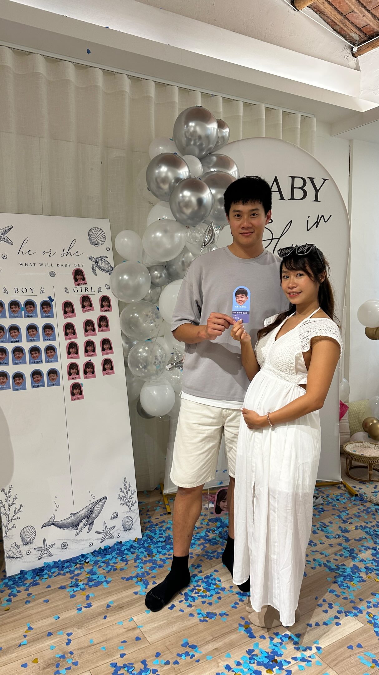 #
小海星性別之終極決戰派對
感謝遠道而來參與盛事以及幫忙場地佈置整理的親朋好友們
雖然大家被上了很多酷刑
被迫做盡各種很E的活動
希望大家見諒
之後再帶小海星去跟各位乾爸乾媽賠罪😆 縮圖