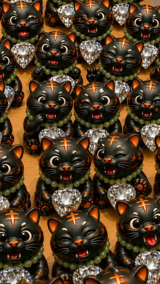 🐯 鑽石虎結訓・畢業短片 💎🎓
粉絲們應該都知道,
鑽石虎💎從價格、預購日期、數量,
甚至「是否能出貨」,
全部都是由三虎爺聖筊決定。
每一次三虎爺同意出貨,
我都帶著希望與祝福,
一尊一尊地包裝。
而在包裝的過程裡,
腦袋總會浮現鑽石虎們
調皮、開心、結訓畢業的模樣。
所以這次把腦中的畫面做成動畫。
動畫完成的那一刻,我只有一個想法:
「對,就是這樣!」🐯💎
從鑽石虎誕生,
到完成結訓,
再帶著祝福前往每一個家。
希望每一尊前往你家的鑽石虎,
都能陪著你、守護著你,
一起大鑽(賺)!💎🐯✨
#三虎爺 #虎爺 #鑽石虎
#賺錢 #網紅 縮圖