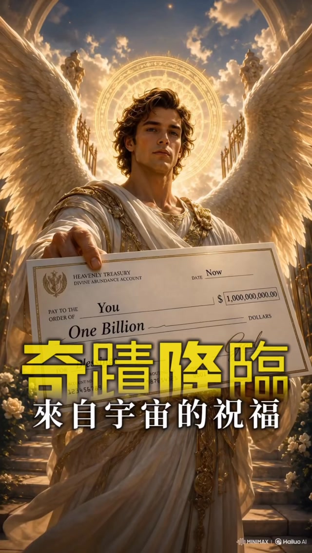 #宇宙訊息 你值得這一切!
command ‘’YES'‘接受奇蹟!
#顯化 #豐盛
🔥🔥🔥🔥🔥🔥🔥🔥🔥🔥🔥🔥🔥
點讚、收藏、轉發
讓金錢能量流動↩
追蹤 @wynnmanifest
學會更多顯化 調頻小知識
預約一對一能量療癒 ⤵
私訊 @wynnhealing
或 ⤵
點擊 @wynnmanifest 首頁連結 🤸♂️
對了!
我準備了一份 《30天調頻日記》,
如果你也想透過每天 5-10 分鐘,
慢慢建立更穩定、更豐盛的生活節奏。
私訊小盒子 「調頻」,
我把連結傳送給你!💜 縮圖