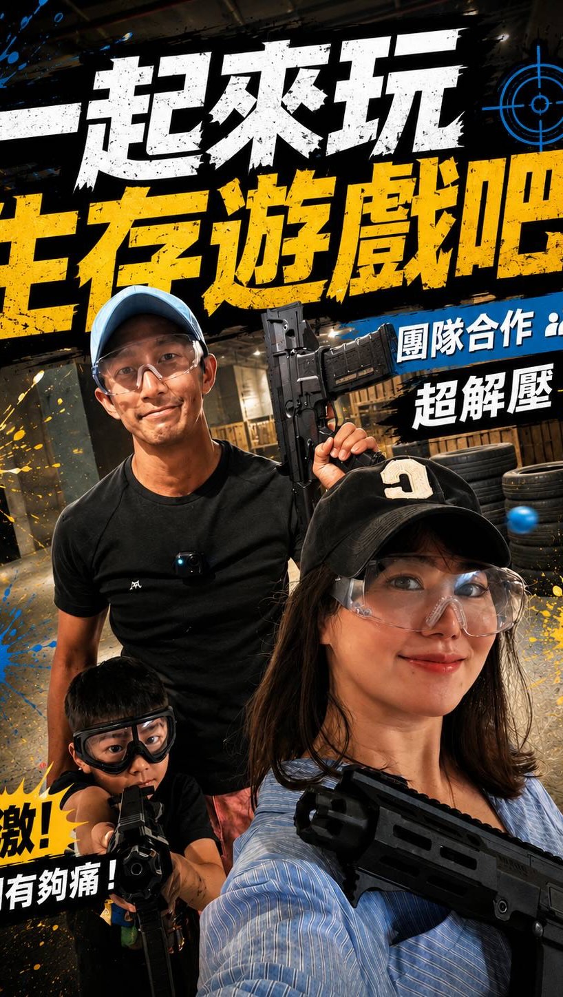 第一次全家一起挑戰室內生存遊戲!
更刺激!原以為只是拿著槍跑來跑去,
結果一開打才知道~
真的會緊張、會累,被打到還真的有夠痛餒!!
但不得不說,非常解壓!
躲掩體、互相掩護、找機會進攻,
玩到後面整個勝負都出來了
一家人偶爾來點不一樣的活動,真的很好玩!
下次還敢不敢來?必須😎
#生存遊戲 #親子活動 #家庭日常 #超解壓 #野獸戰場 縮圖