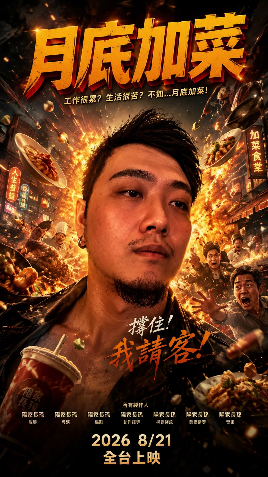 月底看誰能吃的好，才是英雄
-
#流量 #陽家長孫 #有趣 #搞笑 #恐怖平衡 縮圖