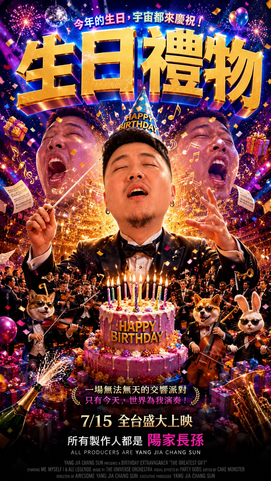 先祝自己生日快樂，也謝謝放我一馬
-
#恐怖平衡 #陽家長孫 #流量 #有趣 #搞笑 縮圖