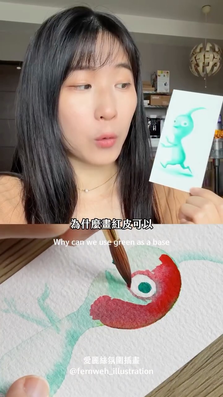 為什麼畫紅皮可以用綠色來打底呢
一開始不小心畫太深,變成陰森版的紅皮
⋯不過好像也是滿應景的👻
#皮克敏 #pikmin 縮圖
