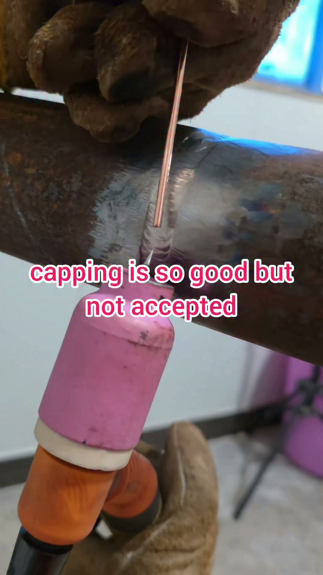 What a great capping but unfortunately it's not acceptable. What do you think about this welding guys.
#tig #capping 縮圖
