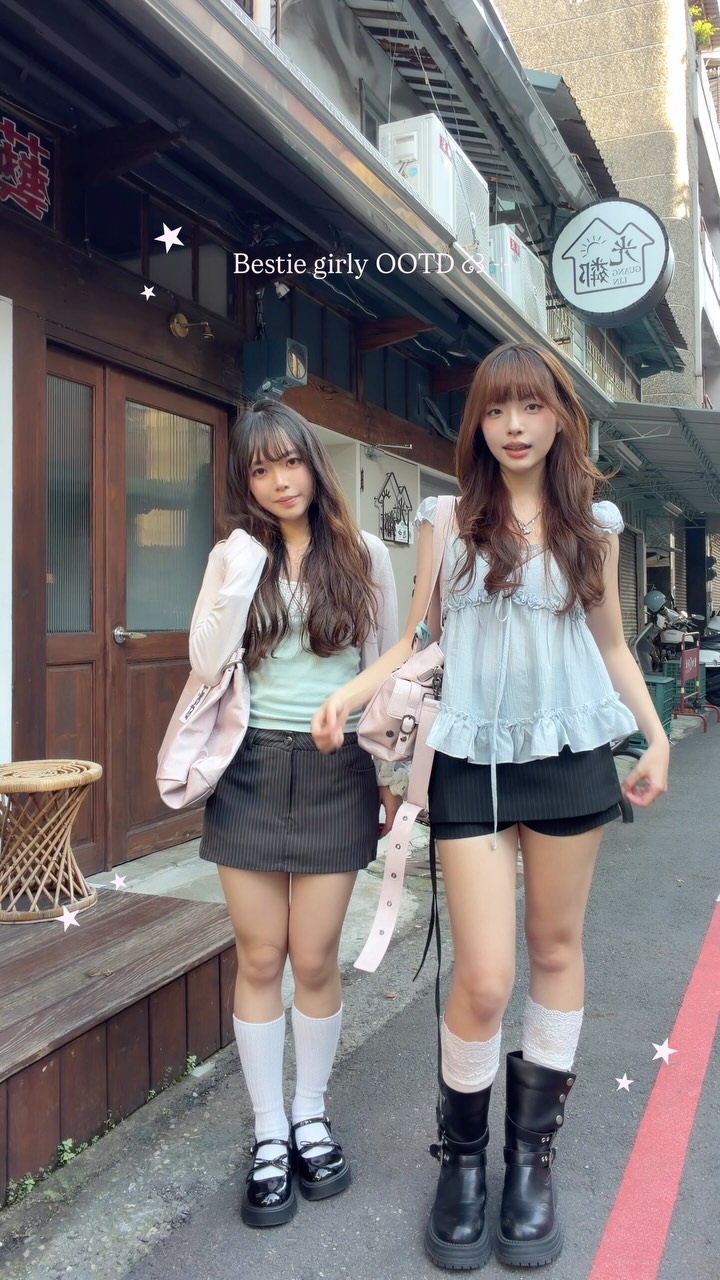 Besties girly OOTD 👭🏻⋆˚𐙚。 

#fyp  #ootd #girls 縮圖