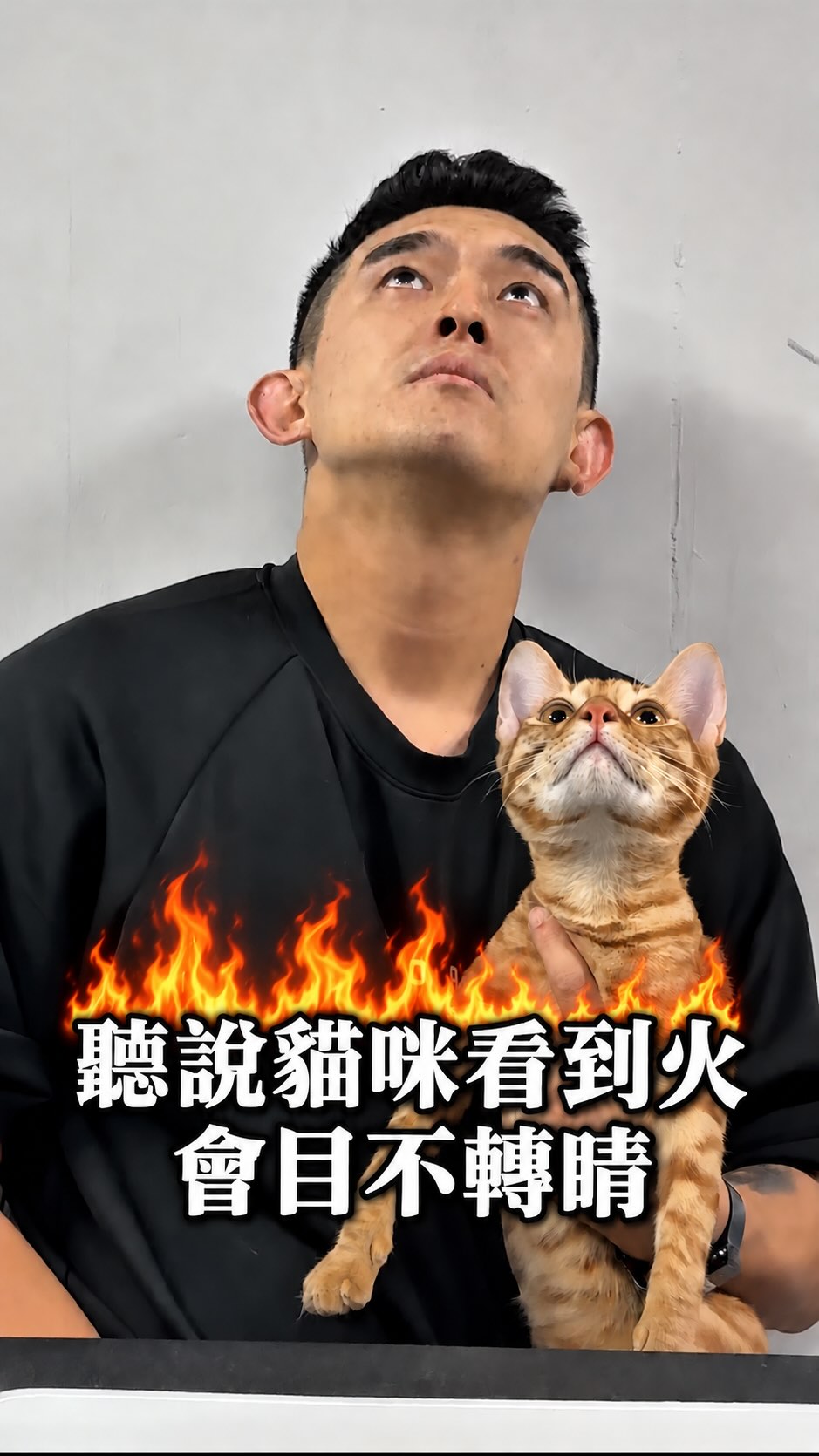 聽說貓咪看到火會目不轉睛🤩
#阿伯怪 #火 #橘貓 #營火 #眼神 縮圖