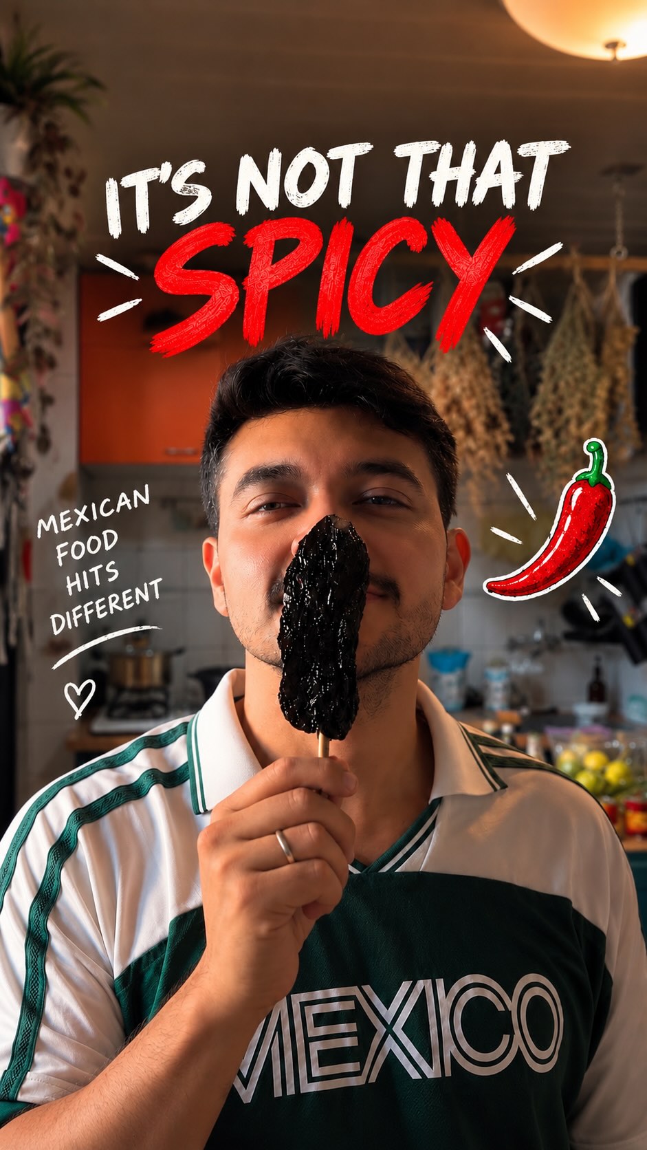 Apparently “not that spicy” is subjective 🇲🇽🌶️😂
Bidi bidi bom bom indeed.
#MexicanFood #MexicanCooking #POV #MexicanAbroad #SelenaQuintanilla 縮圖