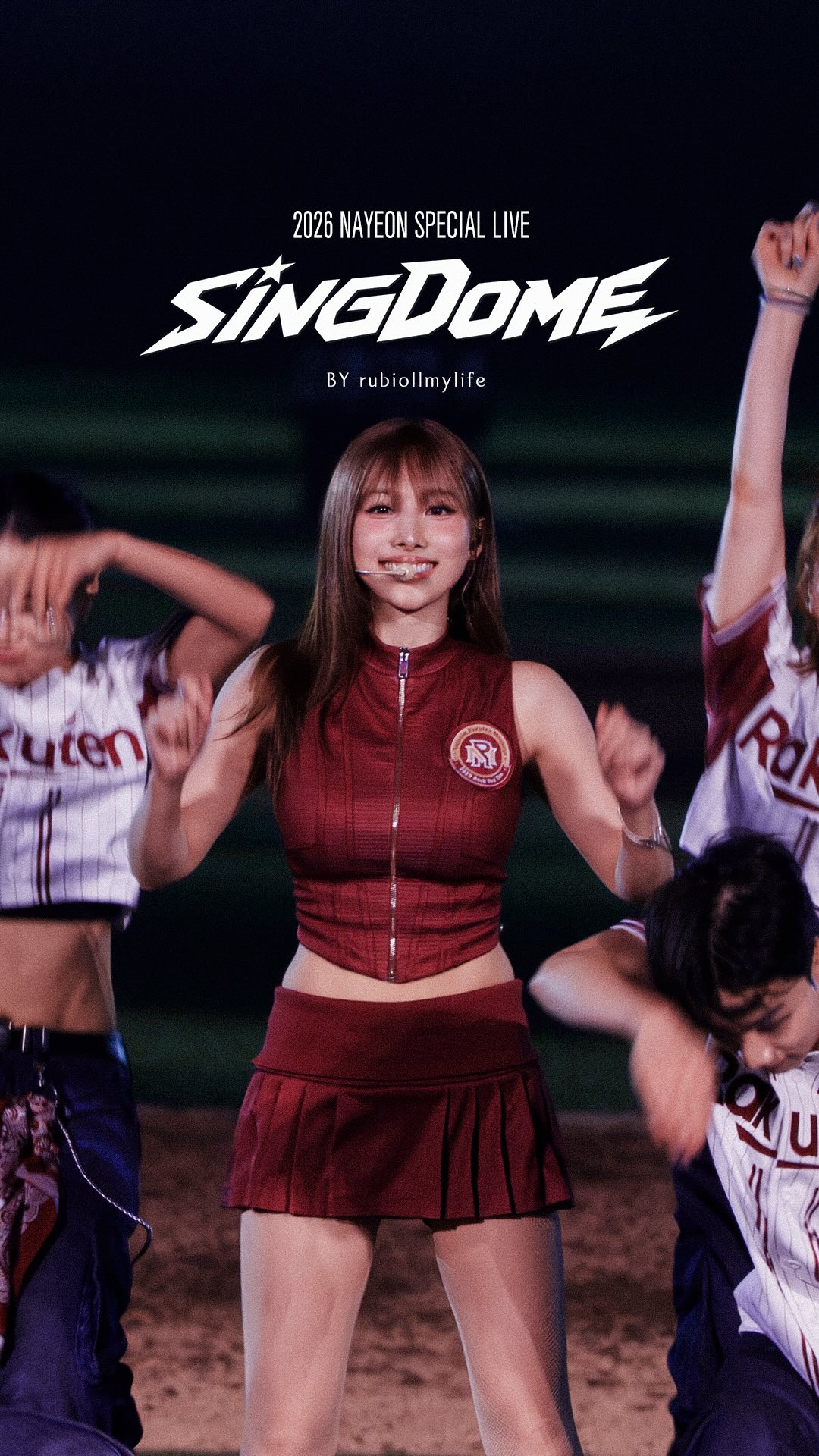 2026 NAYEON SPECIAL LIVE
[ 樂天桃猿 SINGDOME 音樂電台 ] in TAIPEI DOME ⚾
@nayeonyny @rakuten_monkeys 

📷 by Rubio & Kay @kay820one 

這兩年真的好多韓星來大巨蛋開球跟賽後表演
我自己也因為 NMIXX、ITZY 進場看過球
沒想到這次終於輪到我大TWICE 🍭

明明七月初才在首爾看到賊賊
怎麼才過一個多月就覺得好久沒見了🫠

而且這次娜璉真的準備了好多特別舞台
首次公開的〈CANDYFLOSS〉
還有終於看到完整版的〈MEEEEEE〉
真的好感動🫶🏻賊賊是最棒最漂亮的🩵

昨天樂天桃猿的比賽也超精彩
一路看到最後真的有夠過癮🔥

希望之後還有更多成員來大巨蛋玩
也希望我可以繼續用看偶像的名義進場看棒球⚾️  這次也謝謝 Kay 的火力支援
拍到好多超好看的娜璉📸

#NAYEON #나연
#SINGDOME #樂天桃猿 縮圖