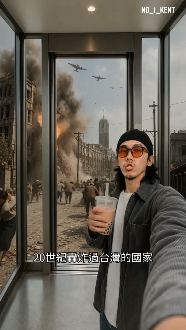 各位，跟我一起搭電梯看看台灣的戰爭史
電梯門每打開一次，都是這座島曾經真實發生過的戰爭與衝突。

【1624｜荷治時期】
荷蘭東印度公司進入台灣南部，以大員為據點建立統治。從這一年開始，台灣被更深地捲入東亞海權、貿易與殖民競爭之中。

【1661｜鄭荷之戰】
鄭成功率軍渡海攻台，圍攻荷蘭人在熱蘭遮城的據點。
歷經數月戰事，荷蘭最終於 1662 年投降，結束在台統治。

【1884｜滬尾之役】
清法戰爭打到台灣。這場關鍵戰役其實只打兩小時就結束。
法軍登陸滬尾，也就是今天的淡水，卻遭清軍擊退。
這也是晚清對外戰爭中，相當難得的一場勝仗。

【1895｜八卦山之役】
《馬關條約》後，日本接收台灣，各地爆發武裝抵抗。
日軍與抗日軍在彰化八卦山一帶爆發激戰，最終以少打多的抗日軍失利，彰化失守。

【1930｜霧社事件】
賽德克族人在莫那·魯道等人率領下，反抗日本殖民統治。
日本方面隨後展開大規模軍事鎮壓，成為日治時期最具代表性的原住民族武裝抗日事件之一。
雙方都有數百人傷亡。

【1945｜台北大空襲】
1945 年 5 月 31 日，美軍對台北發動大規模空襲。
當時的台灣是日本帝國的一部分，因此也成為盟軍的攻擊目標。

而在中日戰爭與第二次世界大戰期間，曾對台灣發動空襲的力量並不只有美軍——中華民國空軍也曾轟炸台灣，蘇聯援華航空力量也曾參與對台灣日軍設施的空襲行動。

【1958｜八二三砲戰】
8 月 23 日，中國人民解放軍猛烈砲擊金門。
數十萬發砲彈落在金門，台海進入高度緊張的軍事對峙。
後續也演變成眾人皆知的單打雙不打，
這一路就砲到1979年中美建交後才結束。

【2026｜戰鬥陀螺大賽】

這一次，大家依然為了勝負吶喊，
只是戰場變成了陀螺盤。

回頭看這三百多年，這座島經歷過殖民、戰爭、轟炸與砲火。

今天我們可以為了一場比賽認真到像在打仗，可以吐槽輸贏、可以玩梗，也可以 縮圖