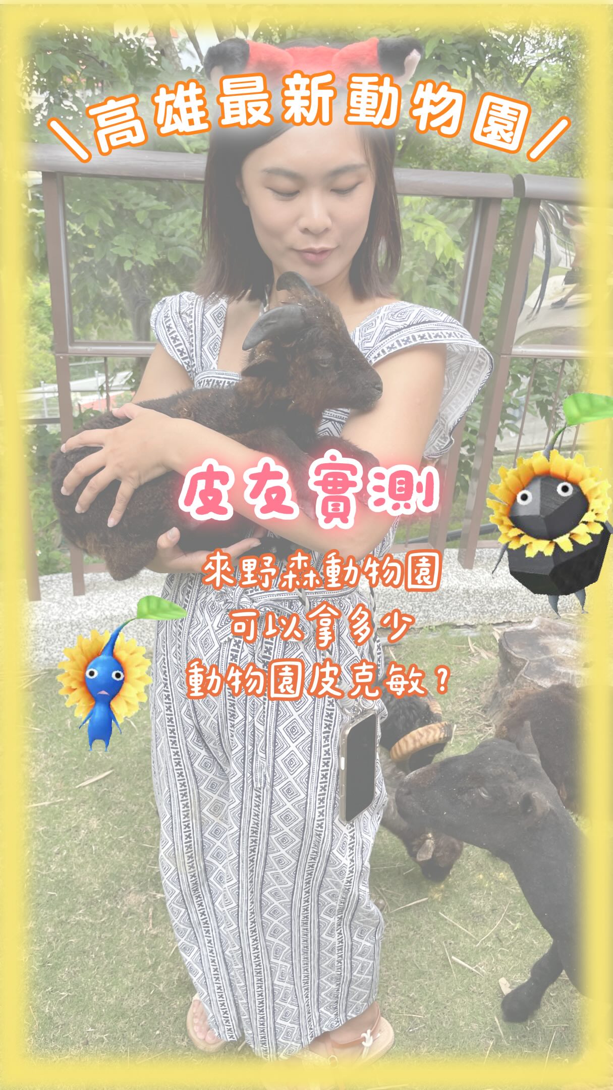 🐥 皮友實測!來野森動物學校,到底可以拿多少動物園皮克敏?🌼
這次跟朋友來野森動物學校,想說可以爆拿一波動物園皮克敏。
結果我只拿到 1 盆 🤣
但我同行友人則拿到 4 盆!!
應該是人品問題吧QQ
整天大概:
🌼 種花 6400 多朵:0 盆
🌼 散步約 6400 多步:0 盆
🌼 探測 5 次:1 盆
🌼 上傳照片定位失敗:0 盆
🌼 離開動物園系統贈::0 盆
總計 1 盆XDDD
————
可能是因為野森動物學校比較新,被認定成動物園的區域也不多,大多數都還是:公園、森林、擬餌,所以也不能怪這裡啦QQ
🔥雖然動物園皮克敏沒有拿很多,但是森林盆就是大爆發,直接拿到我剩下缺的一盆(我已經卡了好幾了月)
歡迎冰皮鍬形蟲 📣📣📣
————
雖然動物園皮克敏沒有抓很多
但真。動物。卻互動滿滿❤️
✔️ 狐狸谷近距離看赤狐,摸到狐狸尾巴超蓬鬆
✔️ 綿綿牧場被羊咩咩包圍,還抱到超可愛的小羊
✔️ 小馬農莊直接體驗一日鏟屎官,鏟屎、梳毛、遛馬、餵食通通體驗
✔️ 天羽觀鳥台還讓能讓哈里斯鷹站到手上,第一次這麼近距離接觸猛禽
————
如果你想來抓些森林、動物園皮克敏
內門最新動物園真的可以來!
一票玩到底(進修課程除外)
現在還有買大送小活動
帶小朋友來放電也很適合喔⚡
#野森動物學校 #高雄親子景點 #狐狸互動 #動物小學堂 #親子景點推薦 縮圖