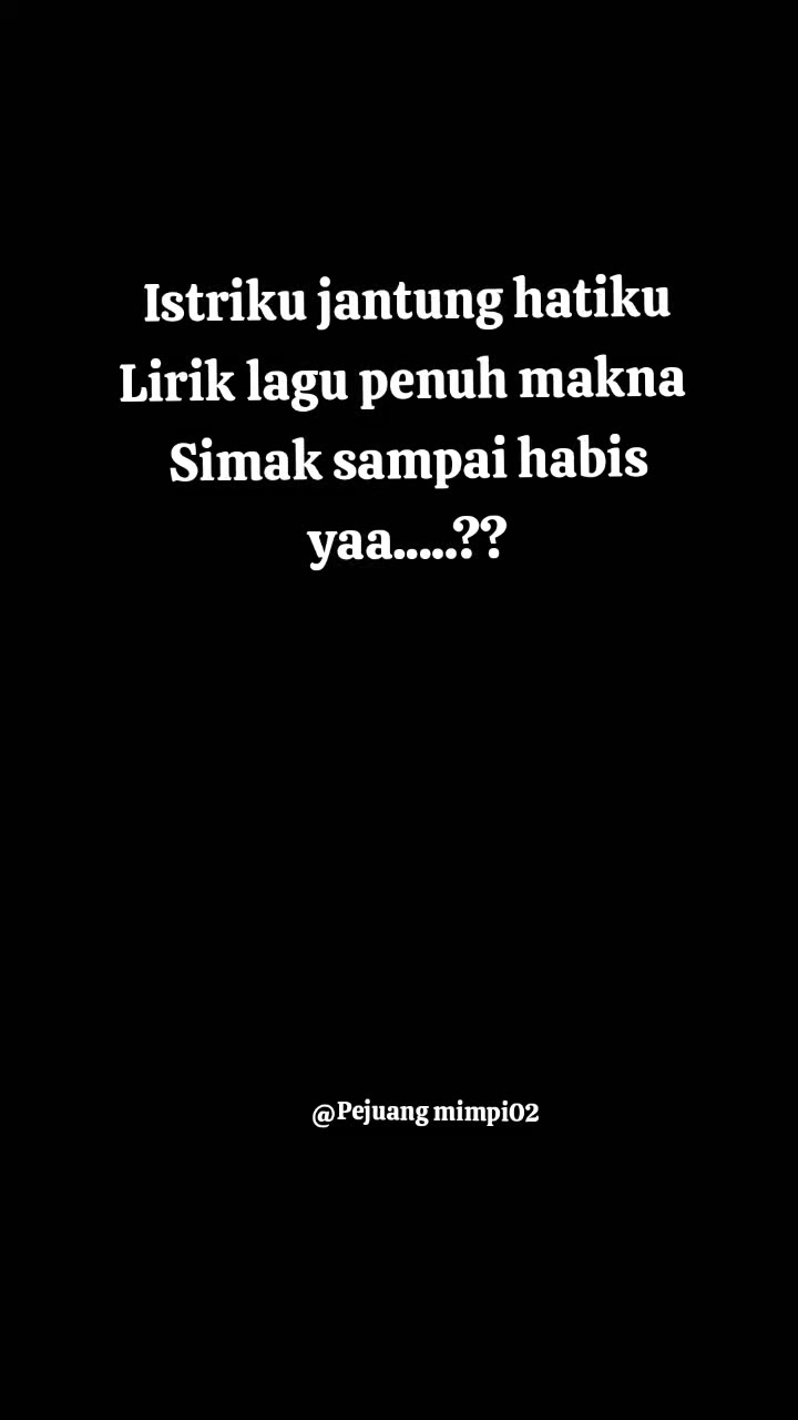 #Istriku jantung hatiku 縮圖