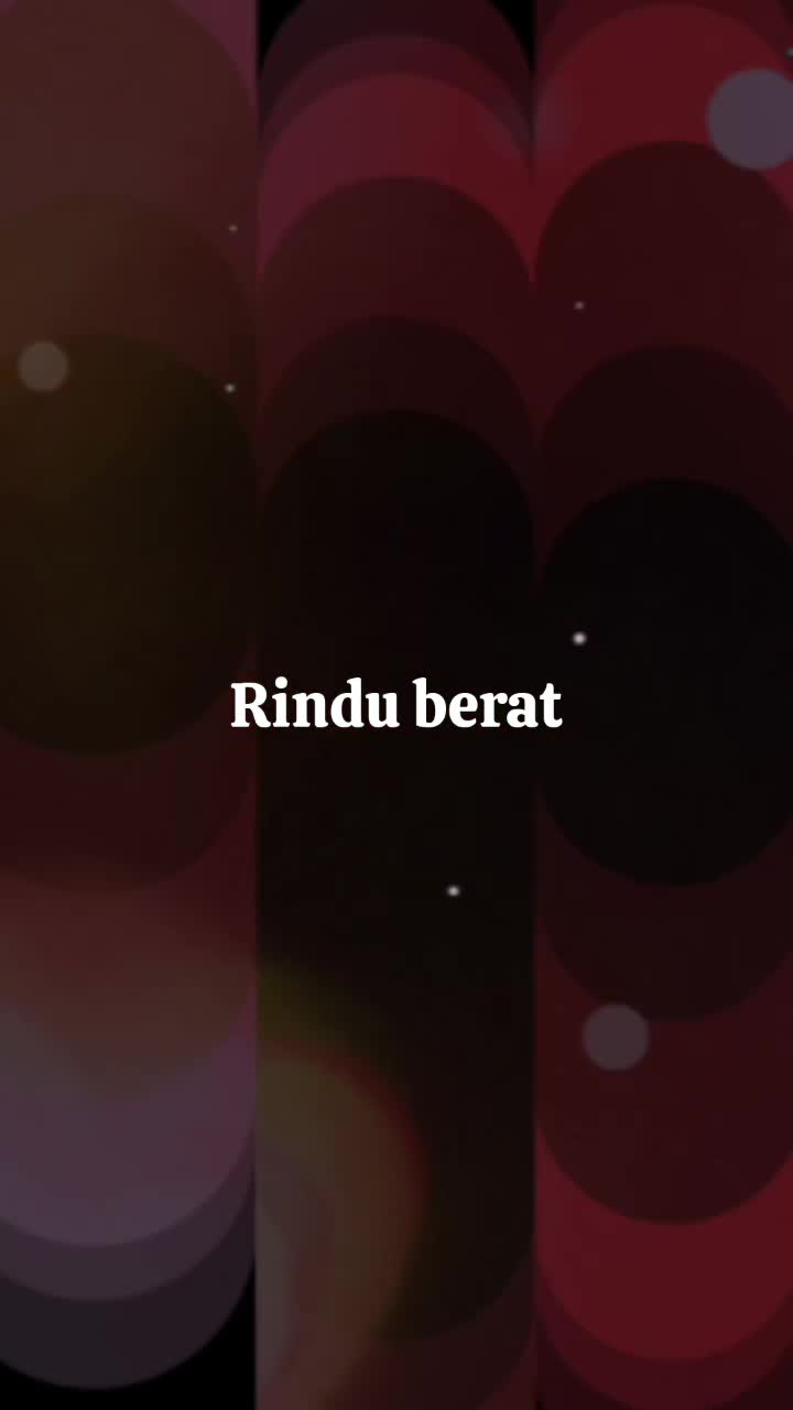 #Rindu berat 縮圖