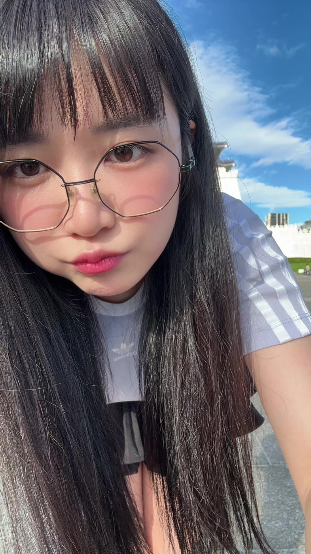 嗚呼～～～～ 在中正紀念堂復健 縮圖