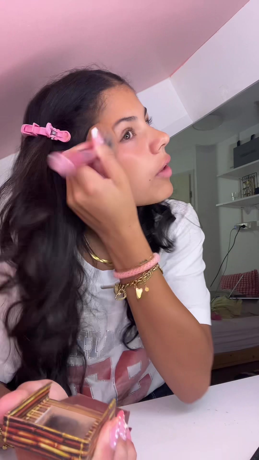 fris en fruitige grwm #grwm #noraegrwm #makeup #skincare #fyp 縮圖