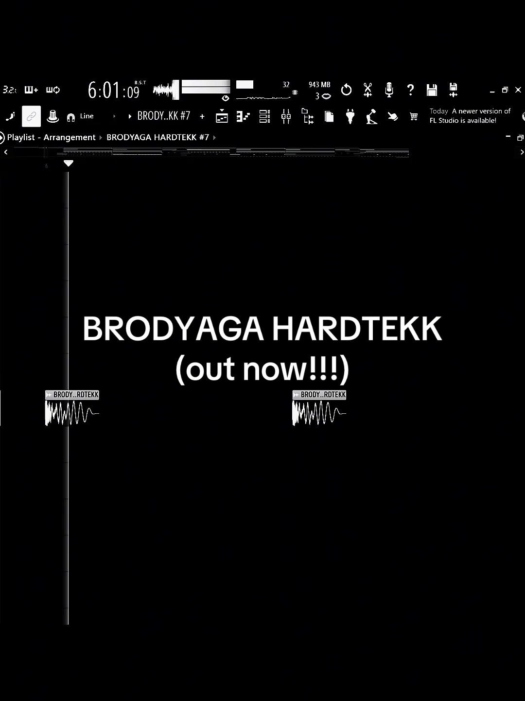 song: BRODYAGA HARDTEKK (out now!!!) #hardstyle #hardtekk #flstudio #brutal #fyp 縮圖